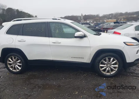 2017 Jeep Cherokee Limited 4X4 z USA, uszkodzony, nr VIN 1C4PJMDBXHW638439